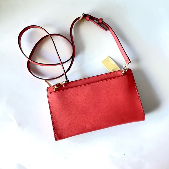 NEW AUTHENTIC Michael kors LG crossbody clutch - Picture 4 of 7